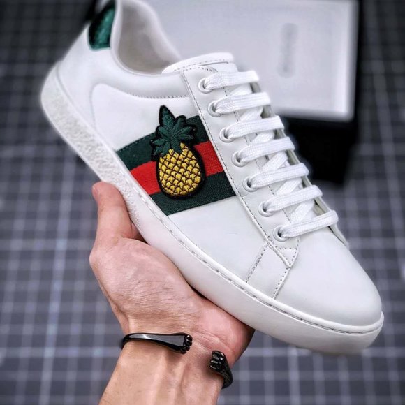 newgUCCI LEATHER CASUAL SHOES CLASSIC